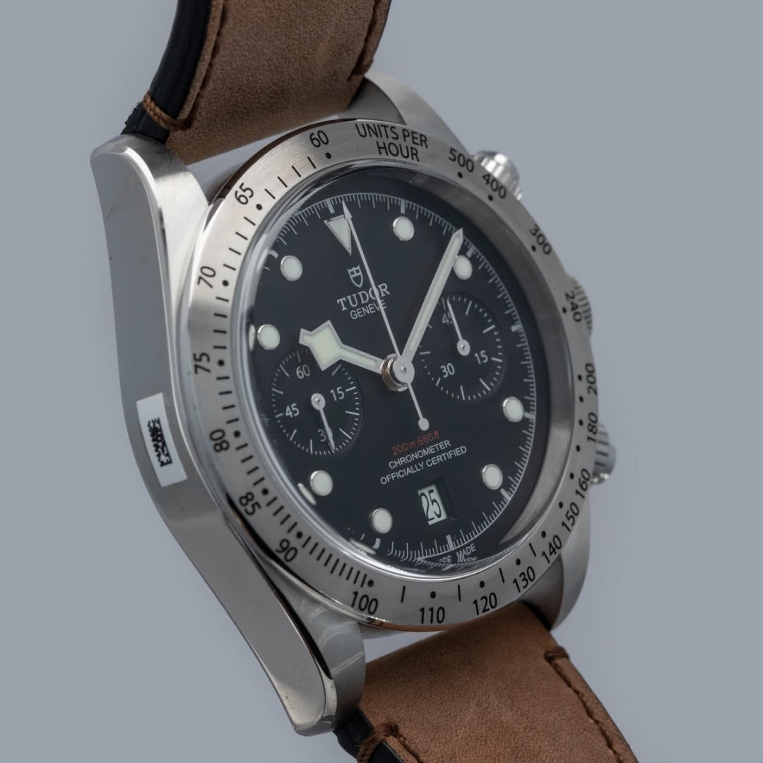 Tudor Back Bay Chrono Black Dial 79350-002